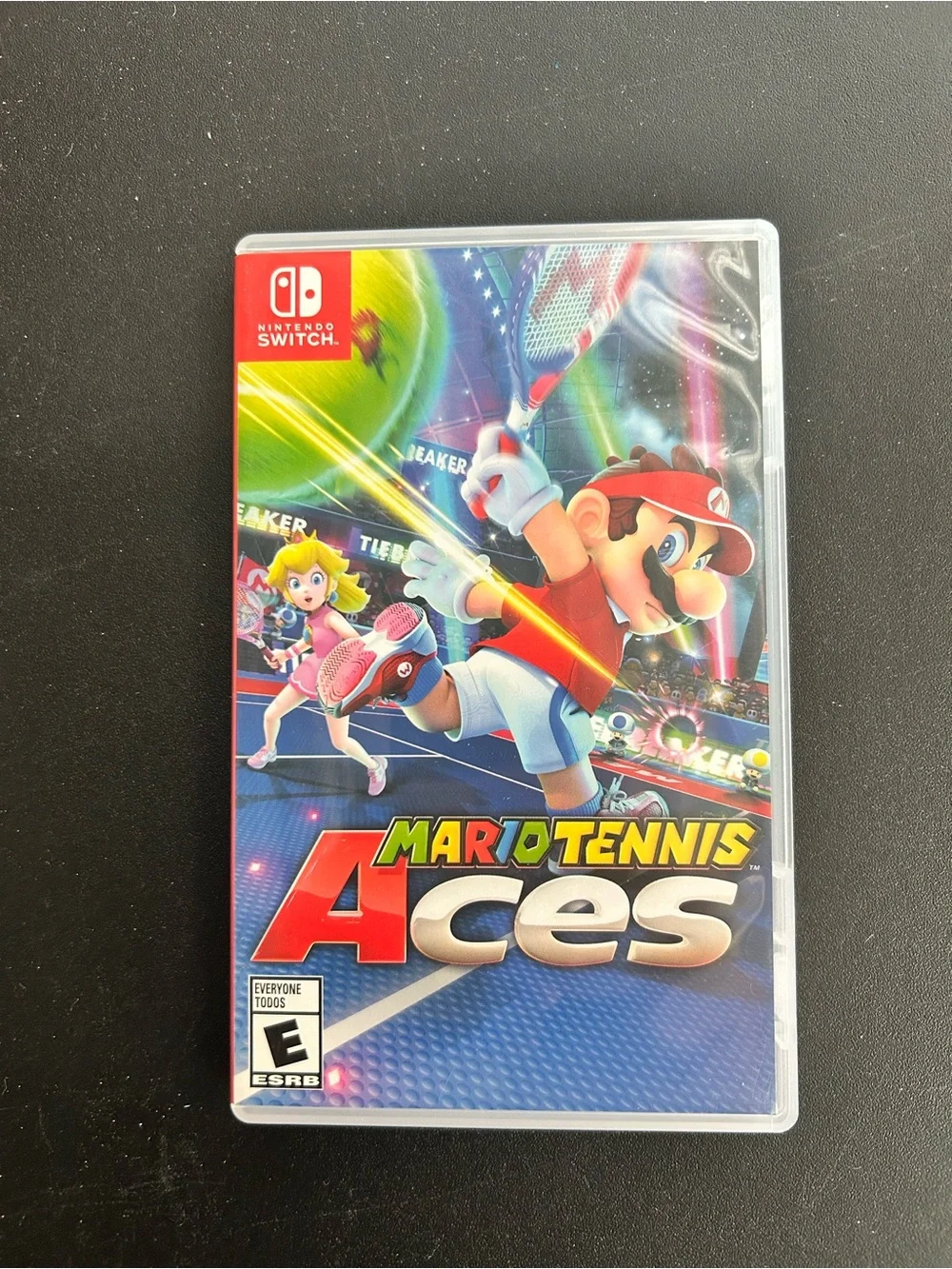Nintendo Mario Tennis Aces - Red, Blue, Yellow Switch Game Case